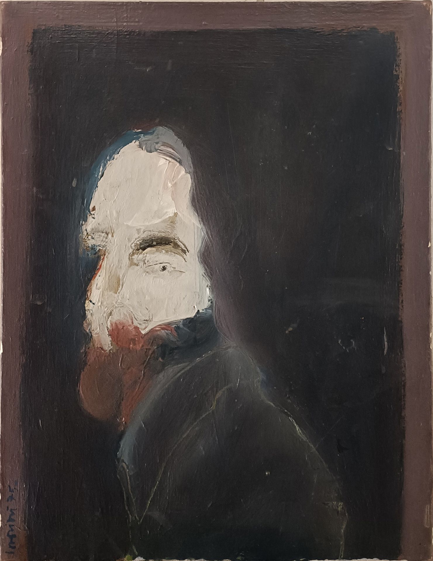 Claude MORINI (Limoges 1939 - Nice 1982) Selbstporträt, 1975
Öl auf Leinwand
Am &hellip;