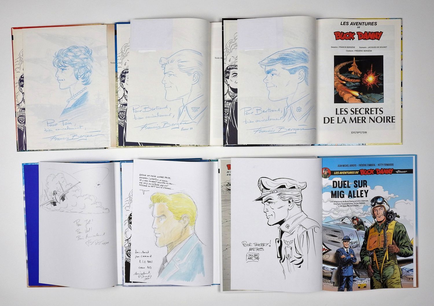 Null 贝格塞-弗朗西斯

巴克-丹尼

一套10本带图画的初版相册

包括3本画册，其中有Winis、Le Bras和Arroyo的画作。

状况非常好，标&hellip;
