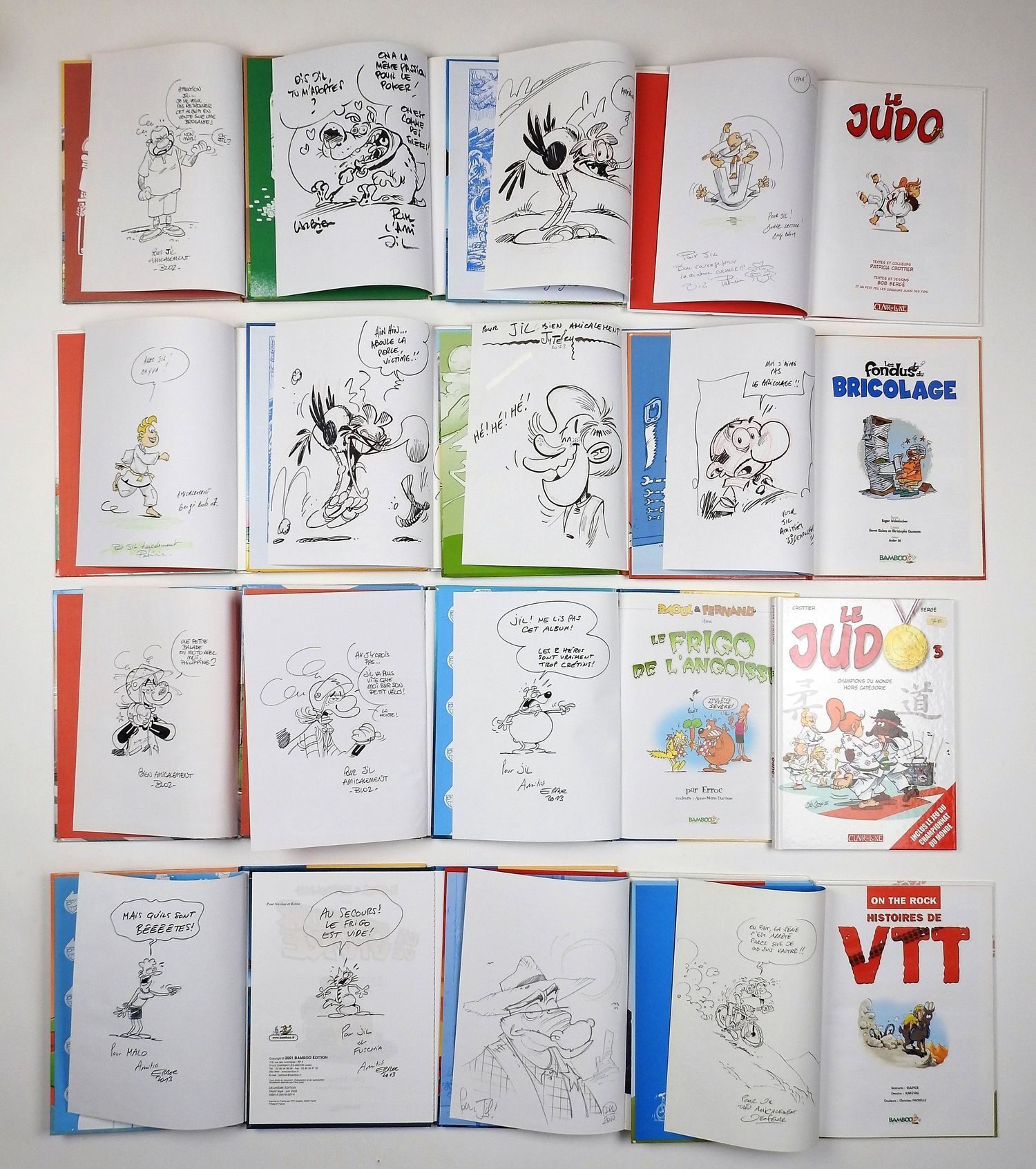Null 孩子们

一套大约55本相册，主要是第一版，都有签名，系列有Triple galot, Max et Zoé, Studio danse, Les v&hellip;