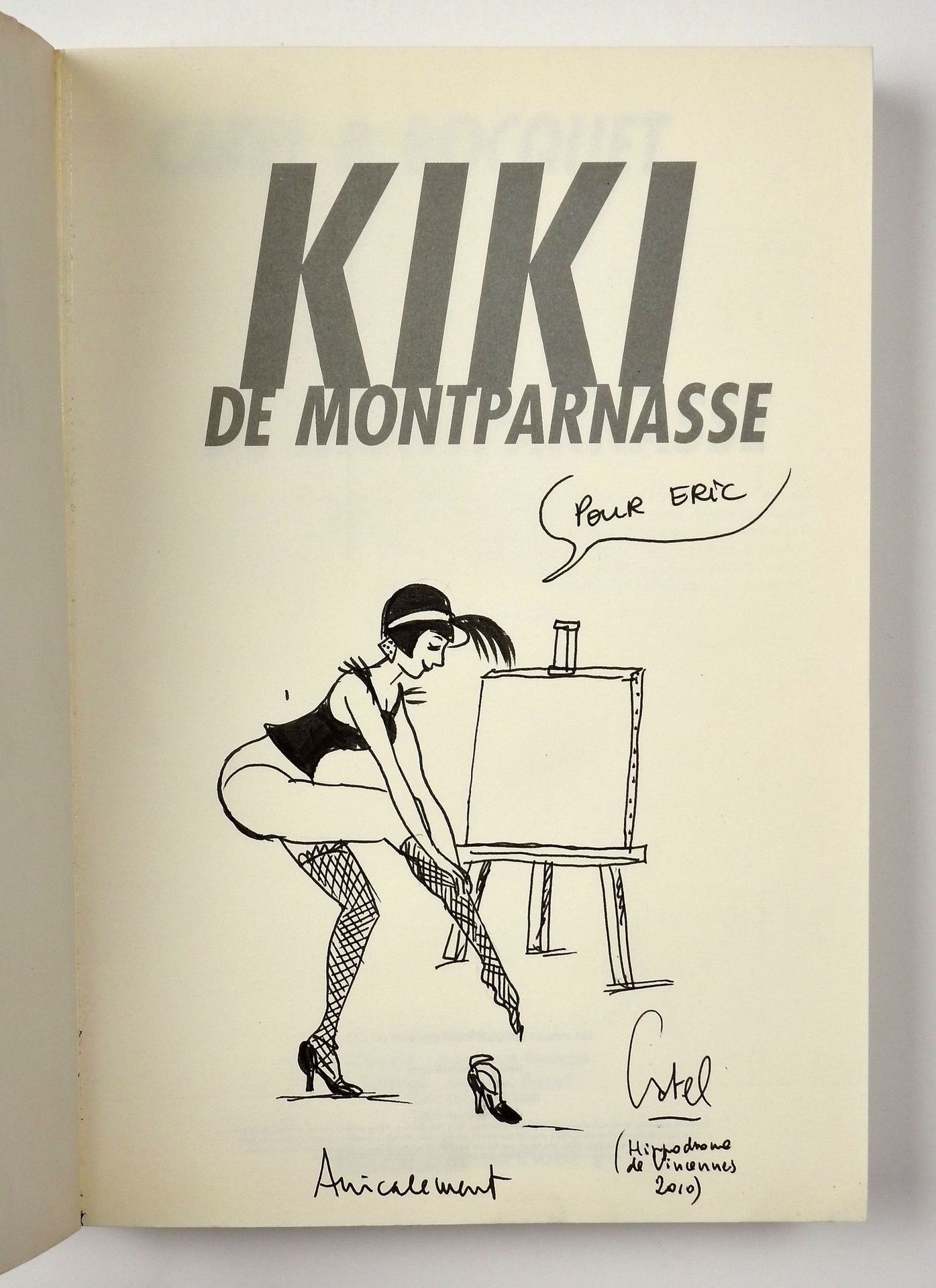 Null CATEL

Kiki de Montparnasse

Jolie dédicace représentant Kiki passant ses b&hellip;