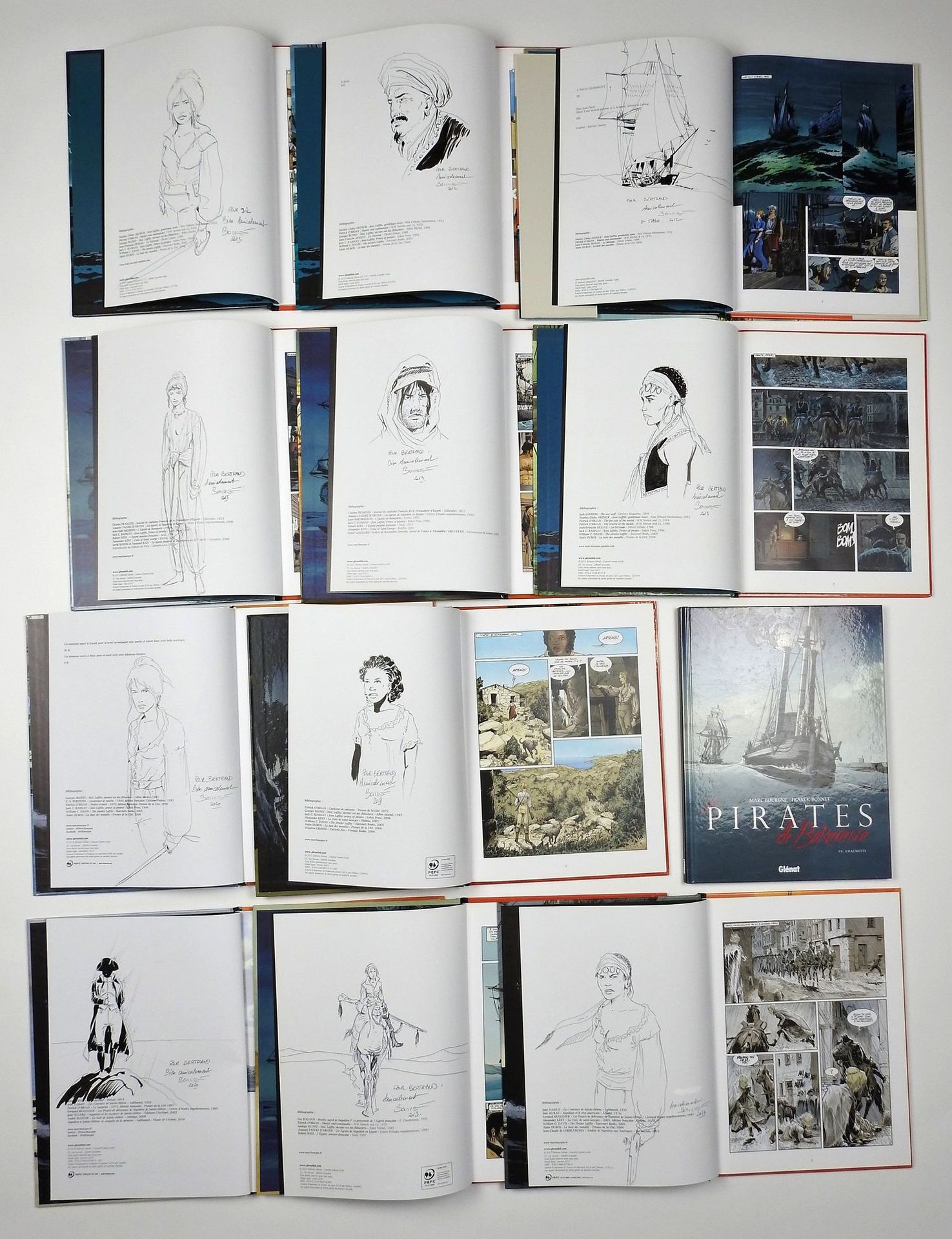 Null BONNET Franck

巴拉塔利亚的海盗

第1至12卷为原版，有图画（第9卷除外）

状况非常好，专辑末尾有收藏家的印章