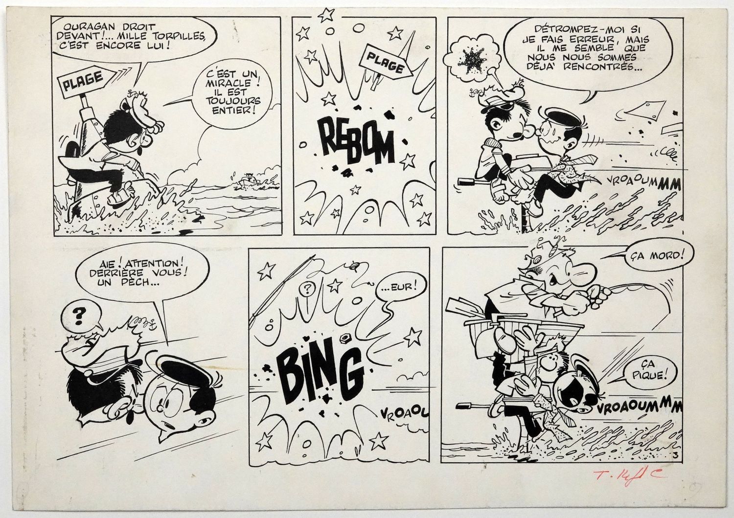 Null GREG Michel

1/2 planche d’une série publiée dans le Journal de Tintin

Enc&hellip;