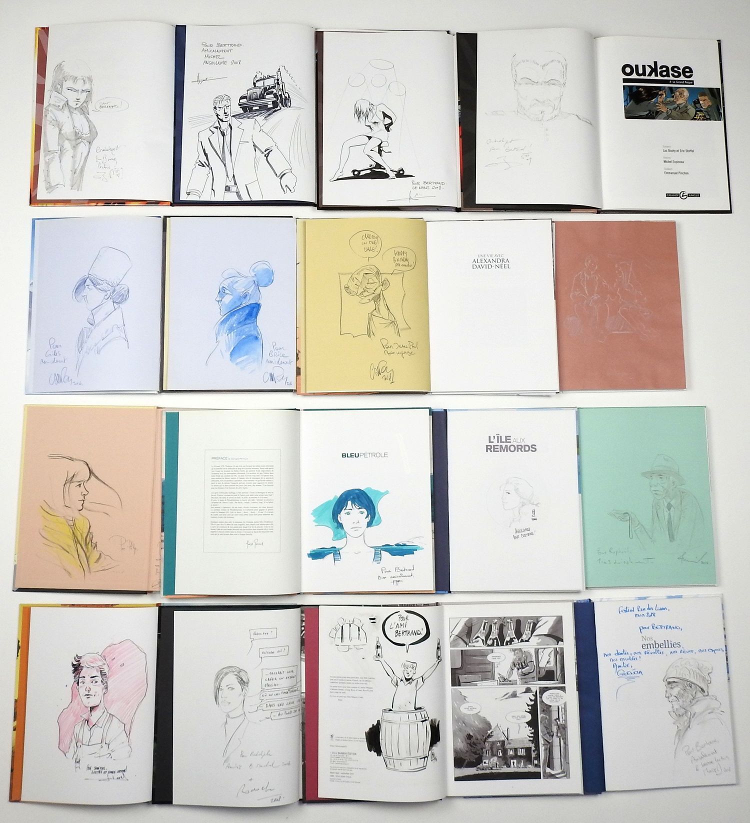 Null BAMBOO

一套约165本初版画册，均有签名，单张和系列画册，包括Oukase, Une vie avec Alexandra David Nee&hellip;