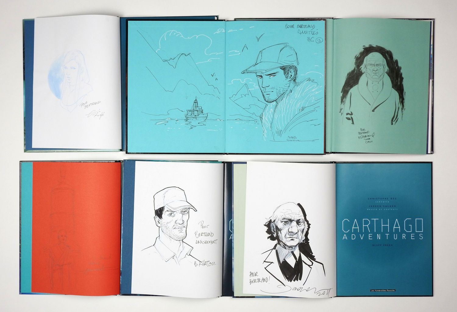 Null COLLECTIVE

Carthago

Set of 6 albums in original edition including drawing&hellip;