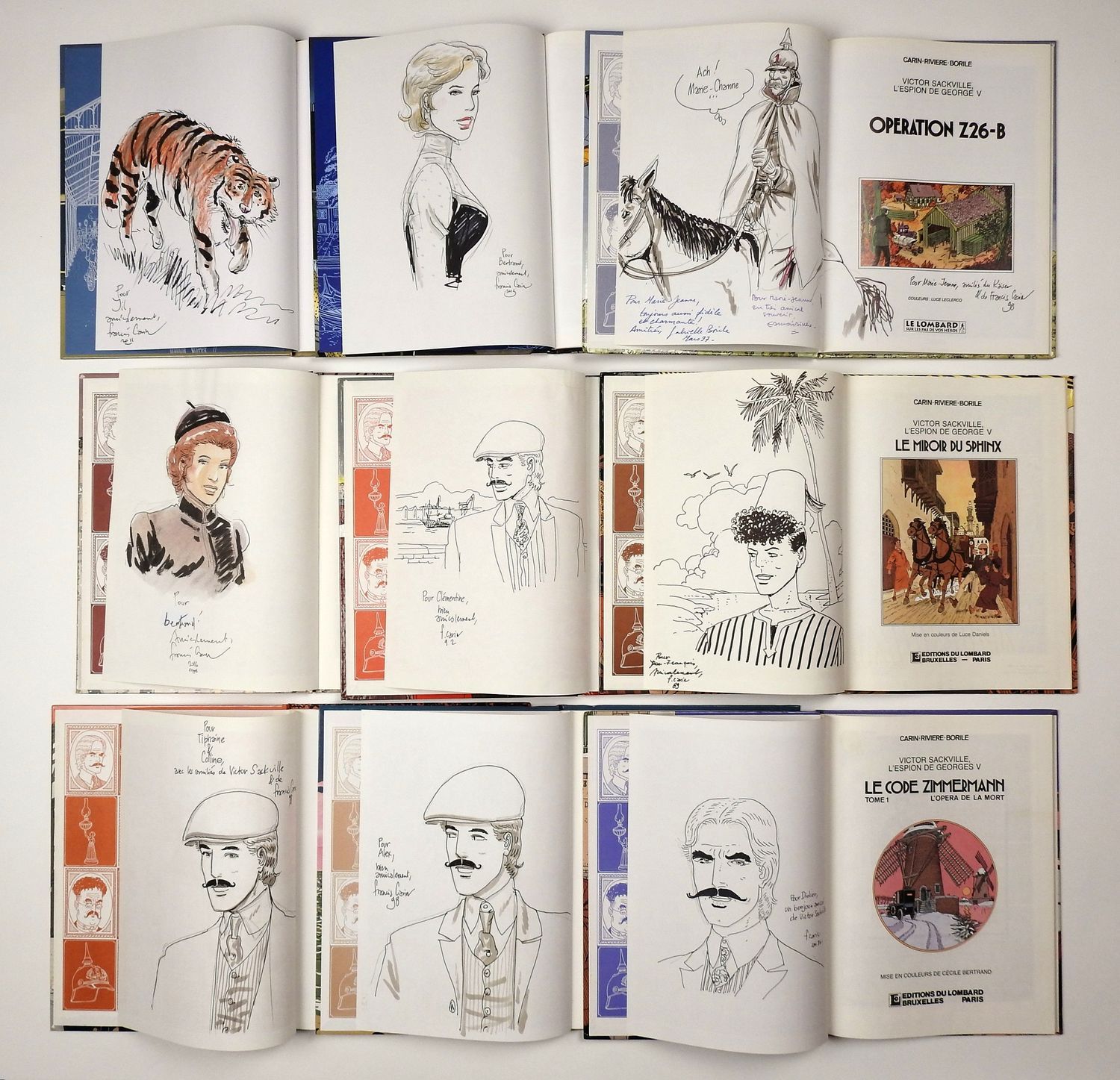 Null CARIN Fabrice

Victor Sackville

Ensemble de 15 albums avec dessins de l’au&hellip;