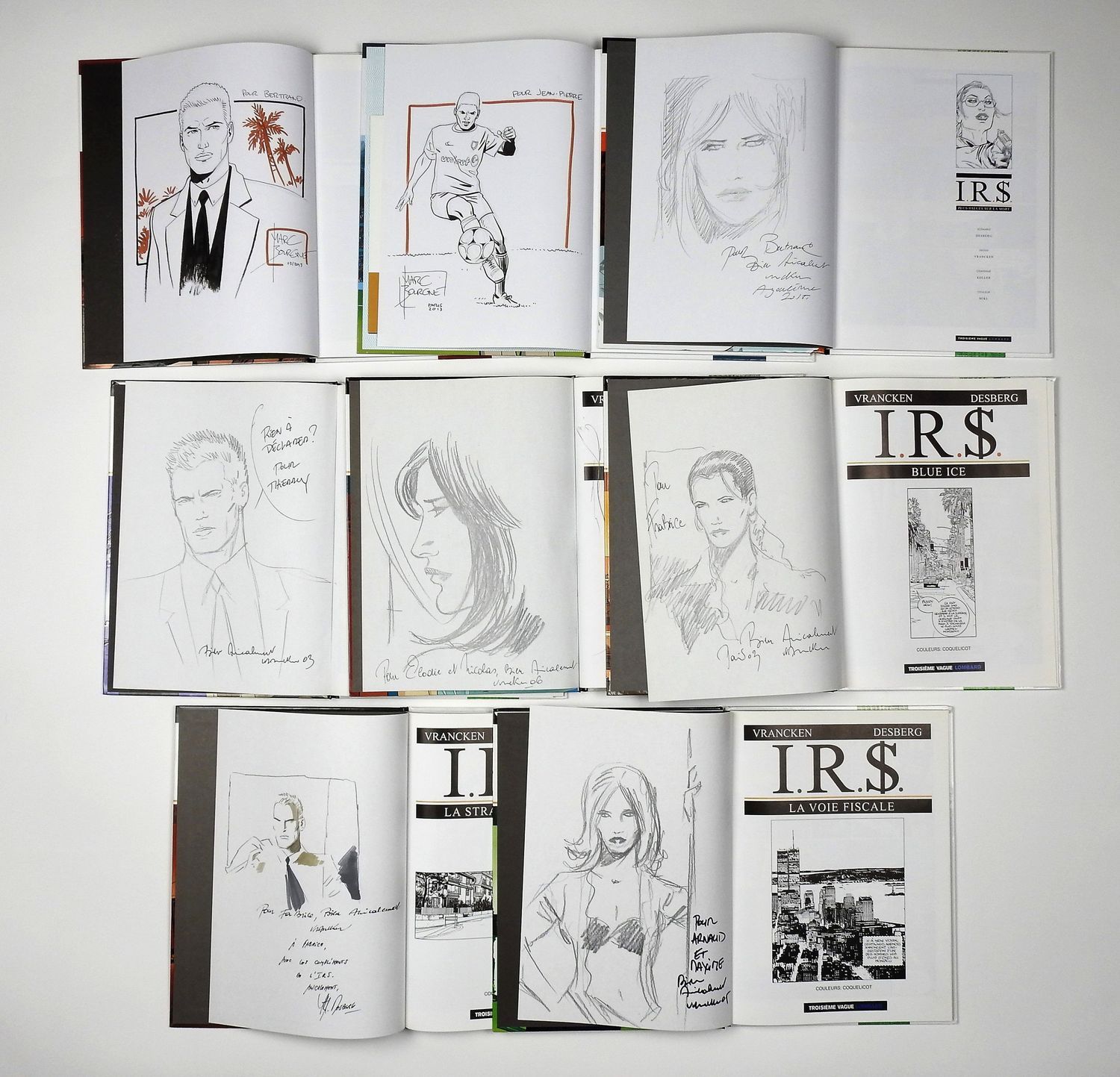 Null VRANCKEN Bernard

IRS

Volumes 1 to 5 and 15 in first edition with drawings&hellip;