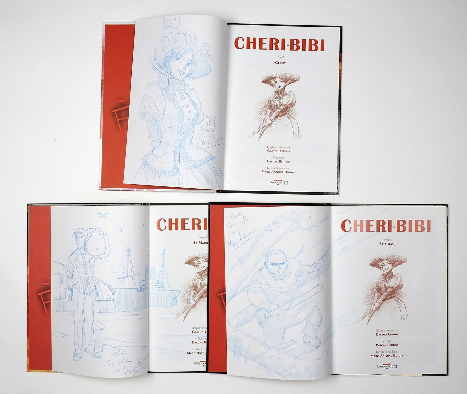 Null BOIDIN Marc Antoine

Cheri Bibi

Volumes 1 to 3 in original edition with dr&hellip;