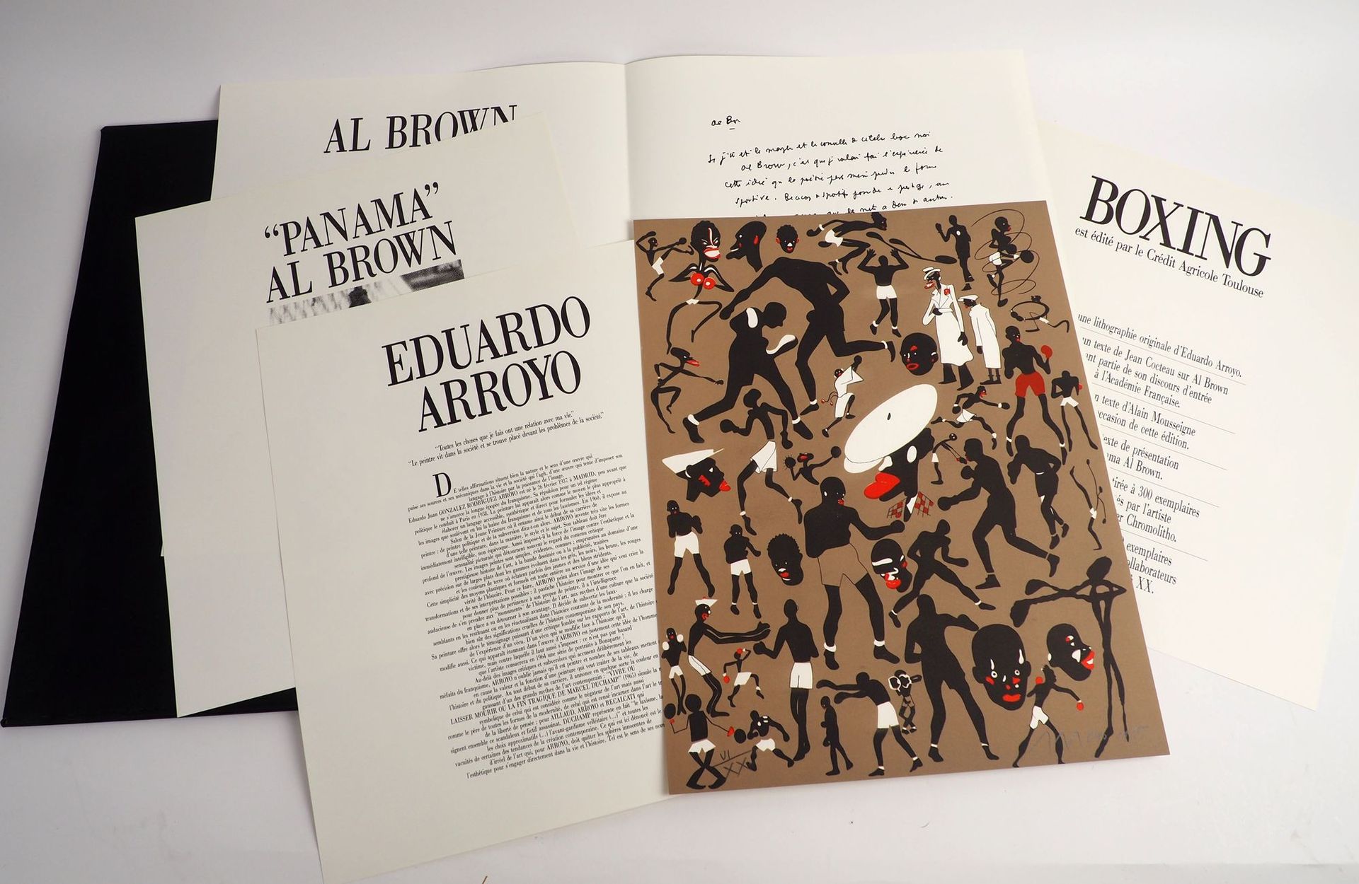 Null Boxen/Arroyo/Al Brown/Cocteau. Fabelhaftes Prestige-Booklet rund um Panama &hellip;