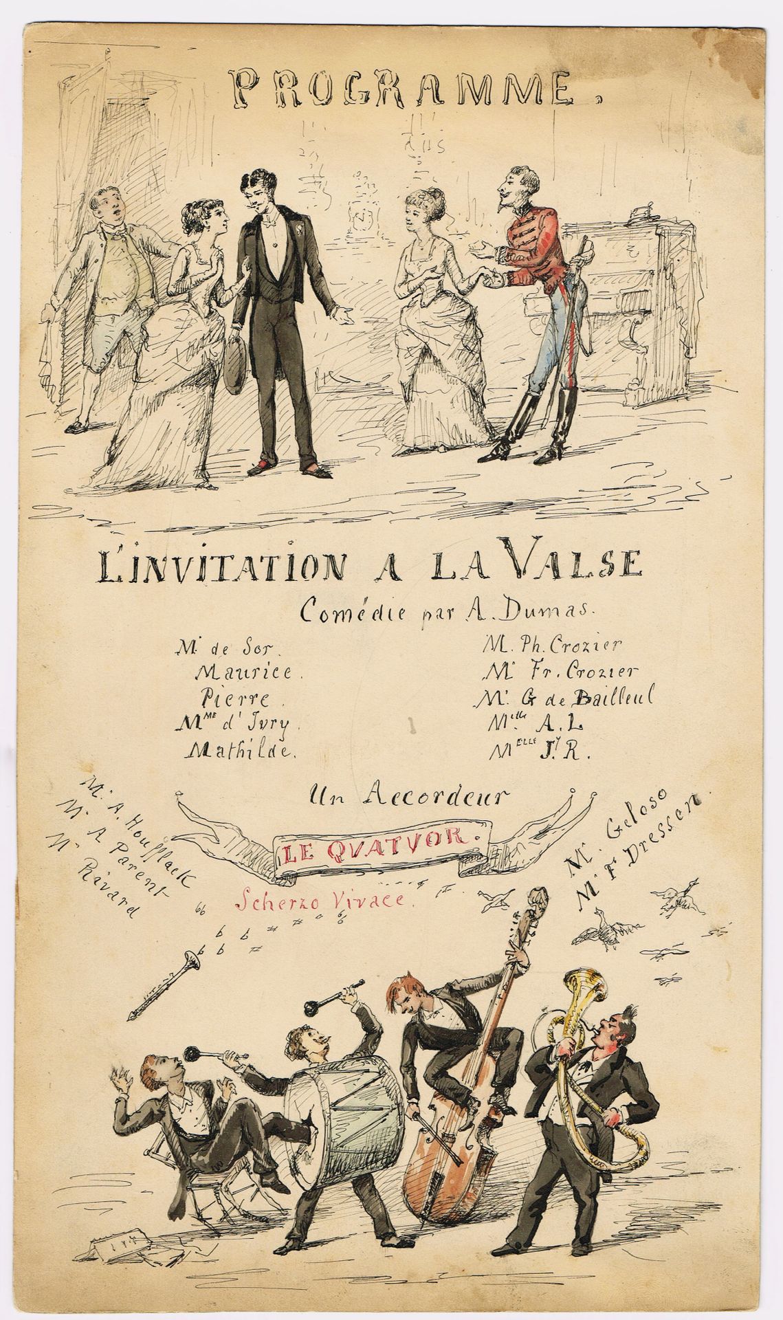 Null [ALEXANDRE DUMAS PERE] / "L'Invitation à la Valse" (Comédie en un acte et e&hellip;