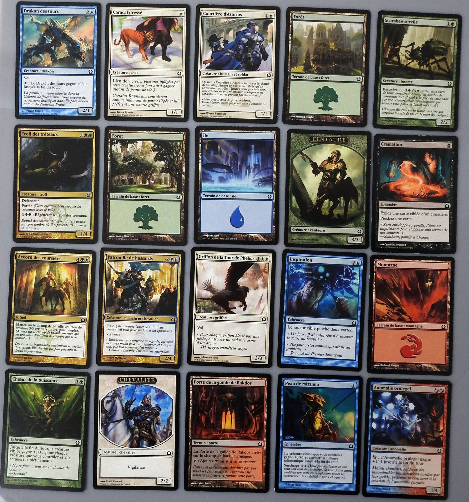 Null RETURN TO RAVNICA
Magic
Set of about 60 cards in superb condition