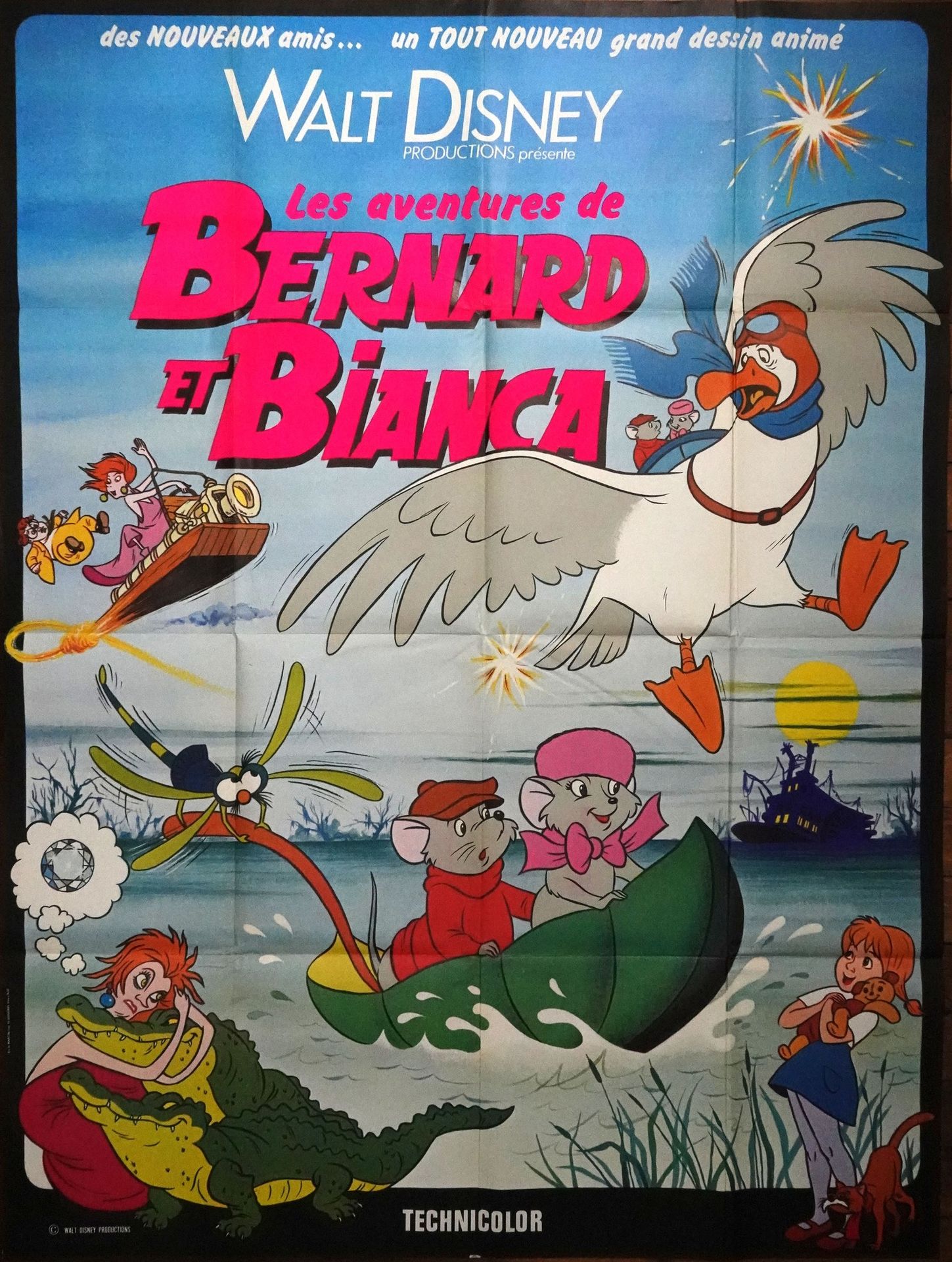 Null WALT DISNEY
The adventures of Bernard and Bianca
Original poster of the fil&hellip;