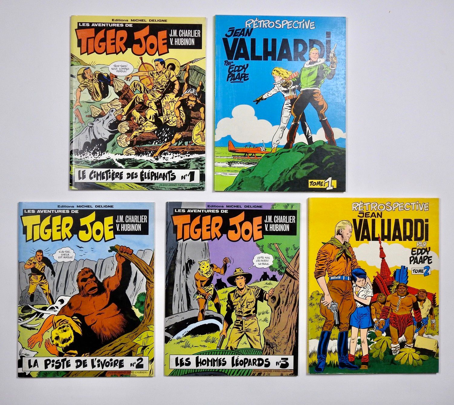 Null HUBINON
The adventures of Tiger Joe
Volumes 1 to 3 at Deligne in superb con&hellip;