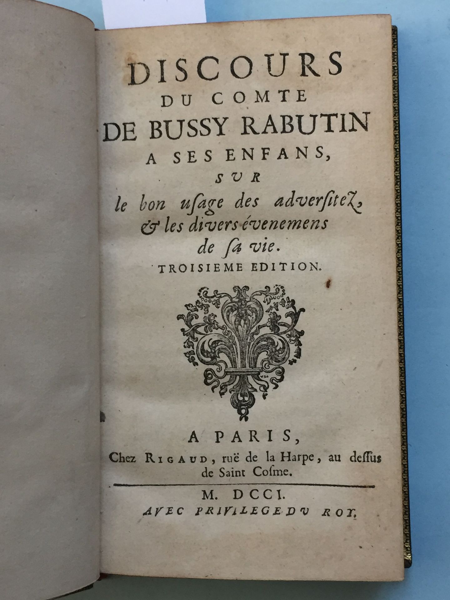 Null BUSSY-RABUTIN: Discours du comte Bussy-Rabutin à ses enfants, sur le bon us&hellip;