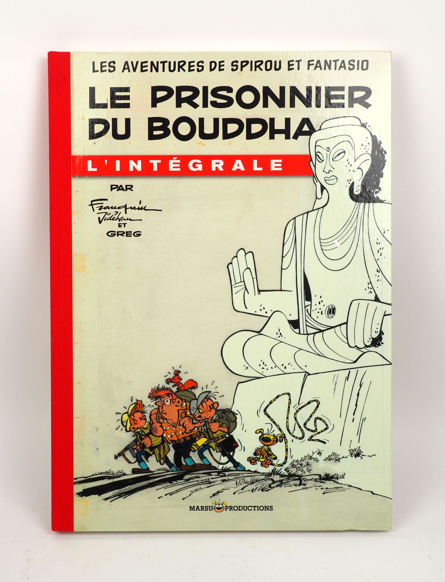 Null 弗朗昆
斯皮鲁和方塔西奥的历险记
由Marsu Productions出版的《Le prisonnier du Bouddha》专辑的第一版，编号为2&hellip;