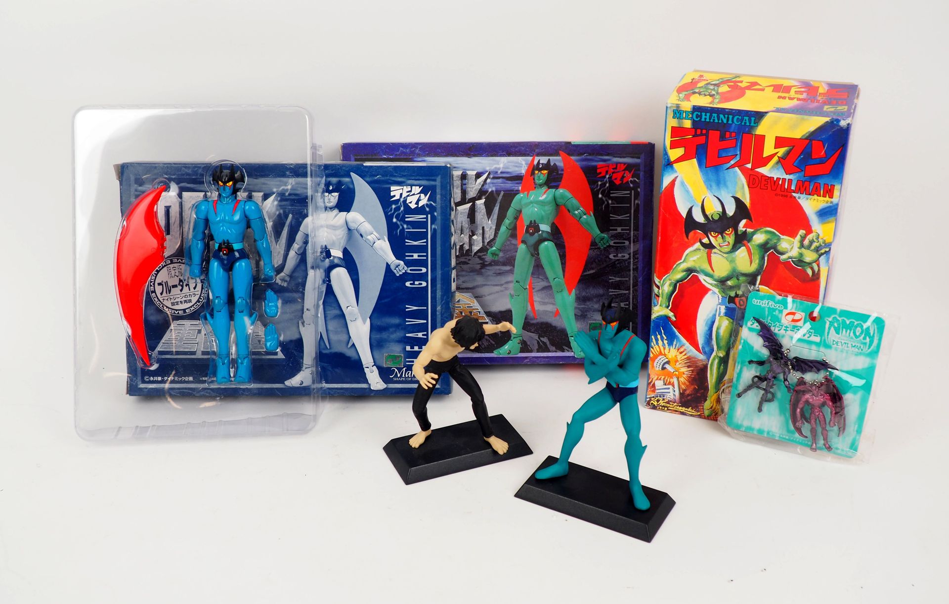 Null JAPAN DEVILMAN
After Go Nagai
Set of 3 boxes from the 90's and 2000's, and &hellip;