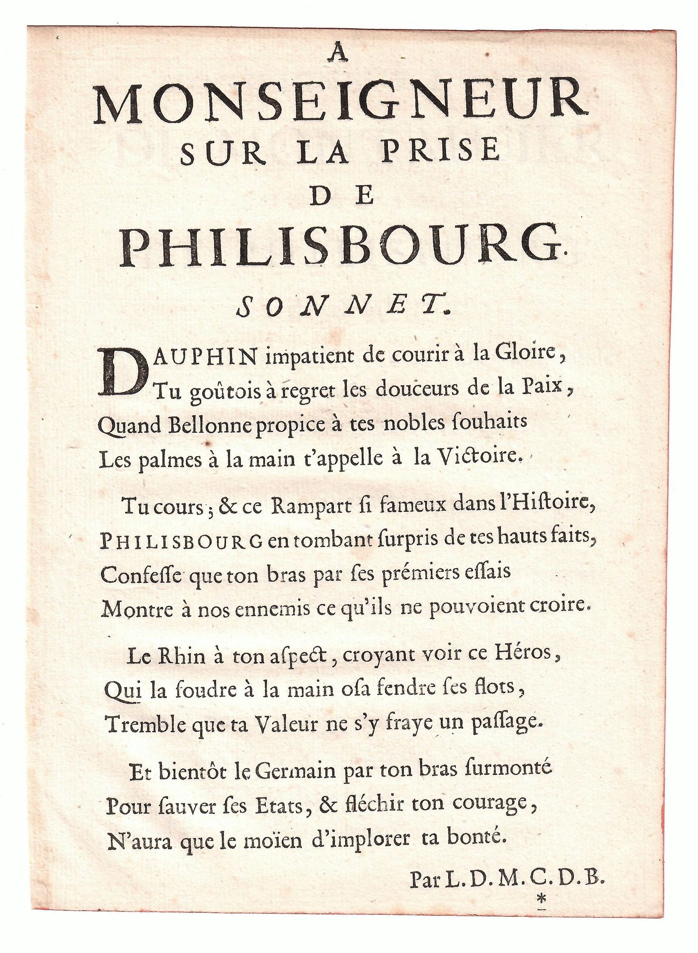 Null SIÈGE DE PHILIPPSBOURG, 1734, la France de LOUIS XV combat la Maison d’Autr&hellip;