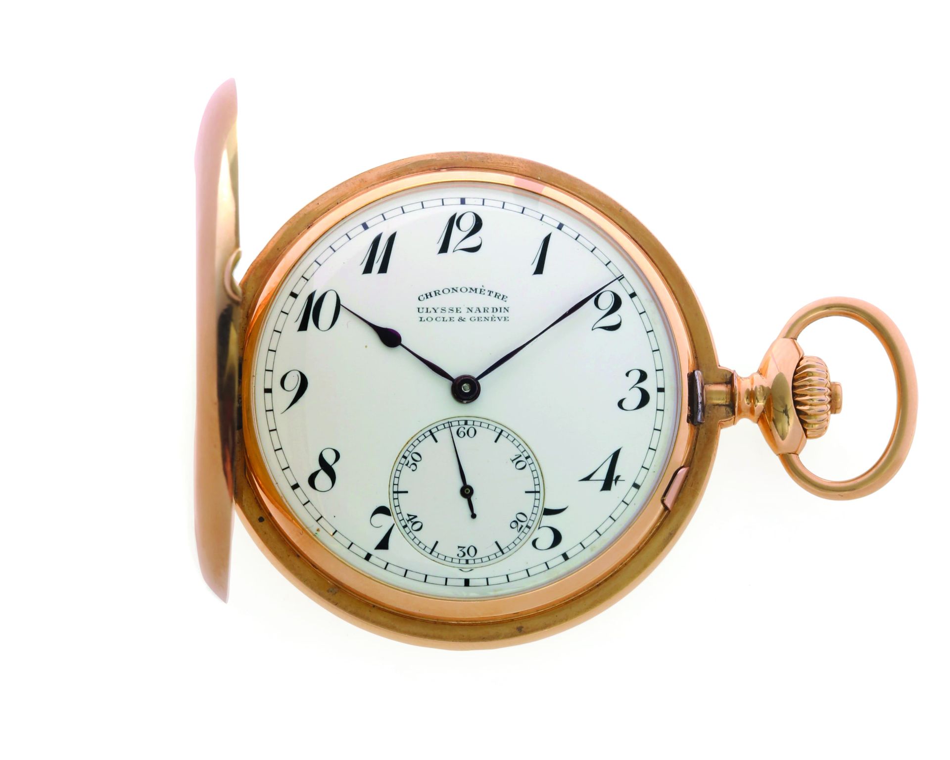 ULYSSE NARDIN - LE LOCLE & GENÈVE Savonnette Chronometer
Außergewöhnliche und hi&hellip;
