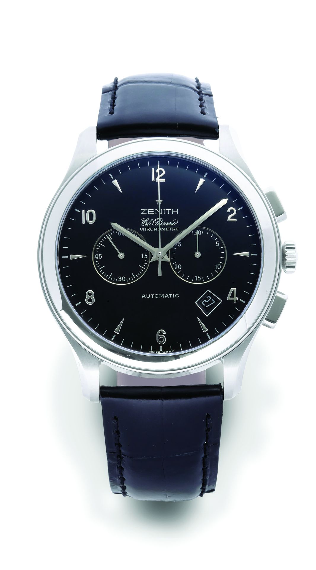 Zenith El Primero
Steel chronograph watch with automatic movement - Round steel &hellip;