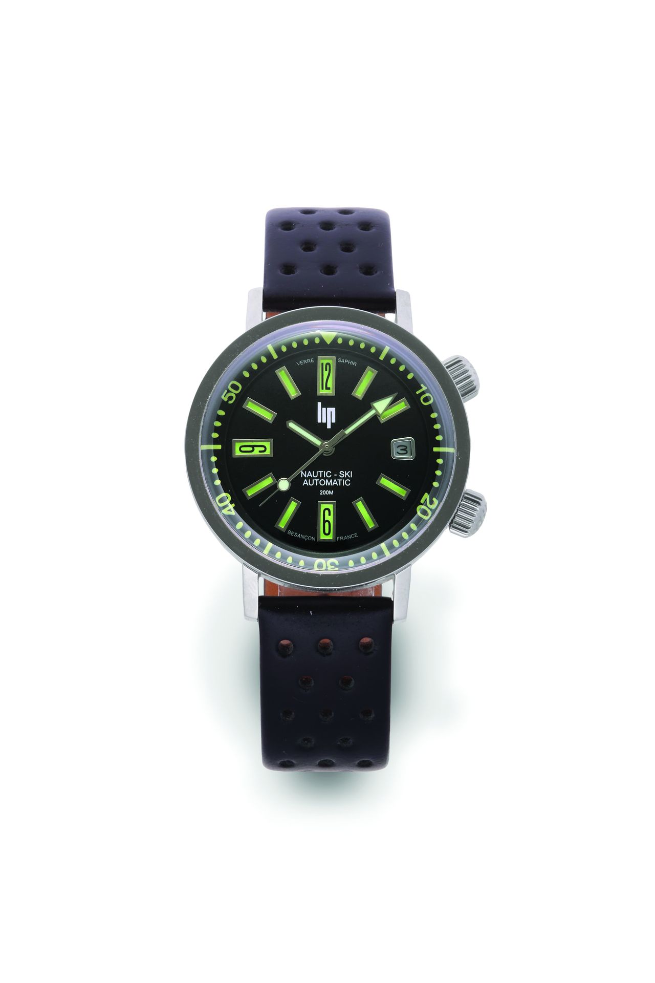 LIP Nautic Ski Automático (moderno)
Referencia 7180
Reloj deportivo de acero con&hellip;