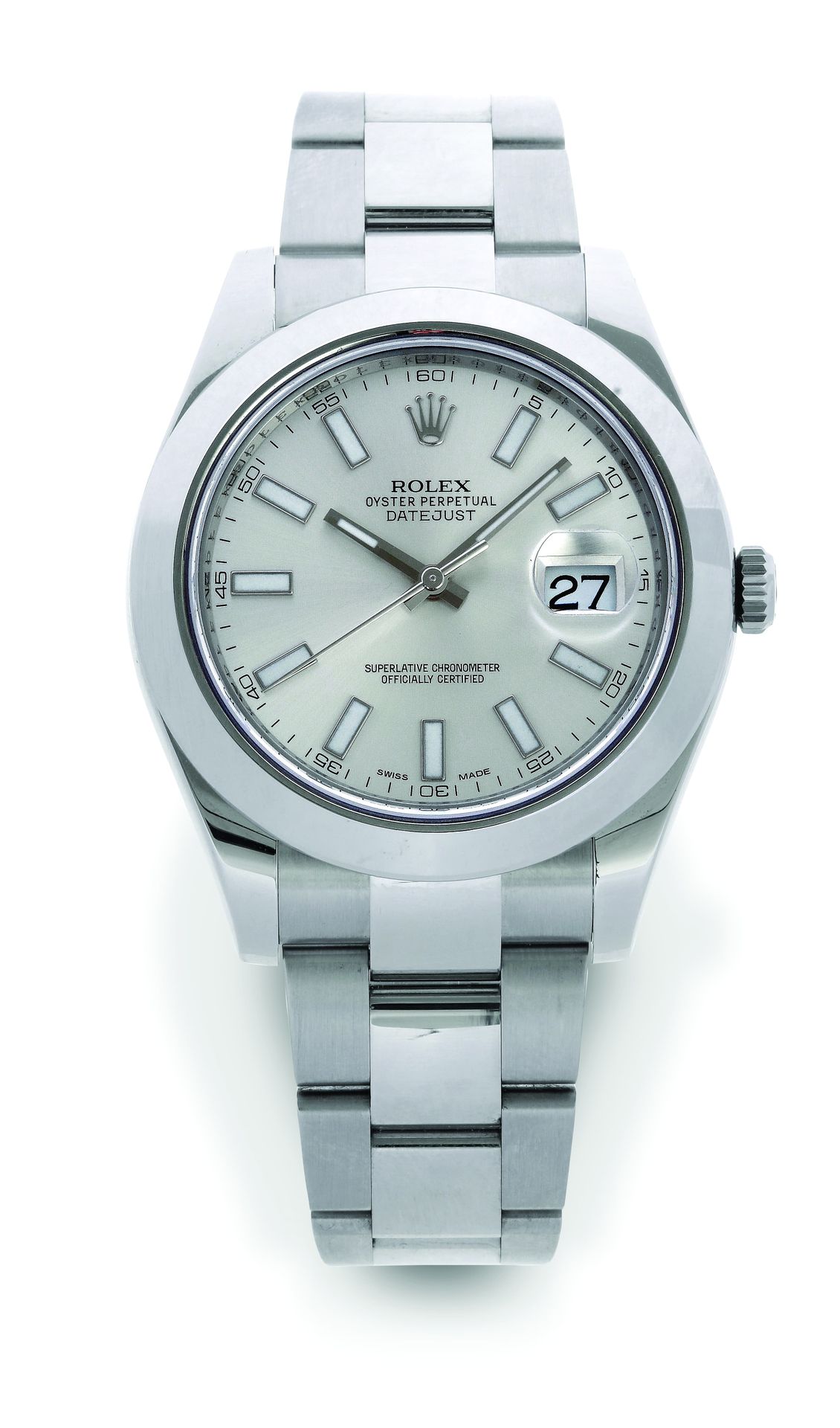 ROLEX Oyster Perpetual Datejust II Reference 116300
Steel dress watch with autom&hellip;