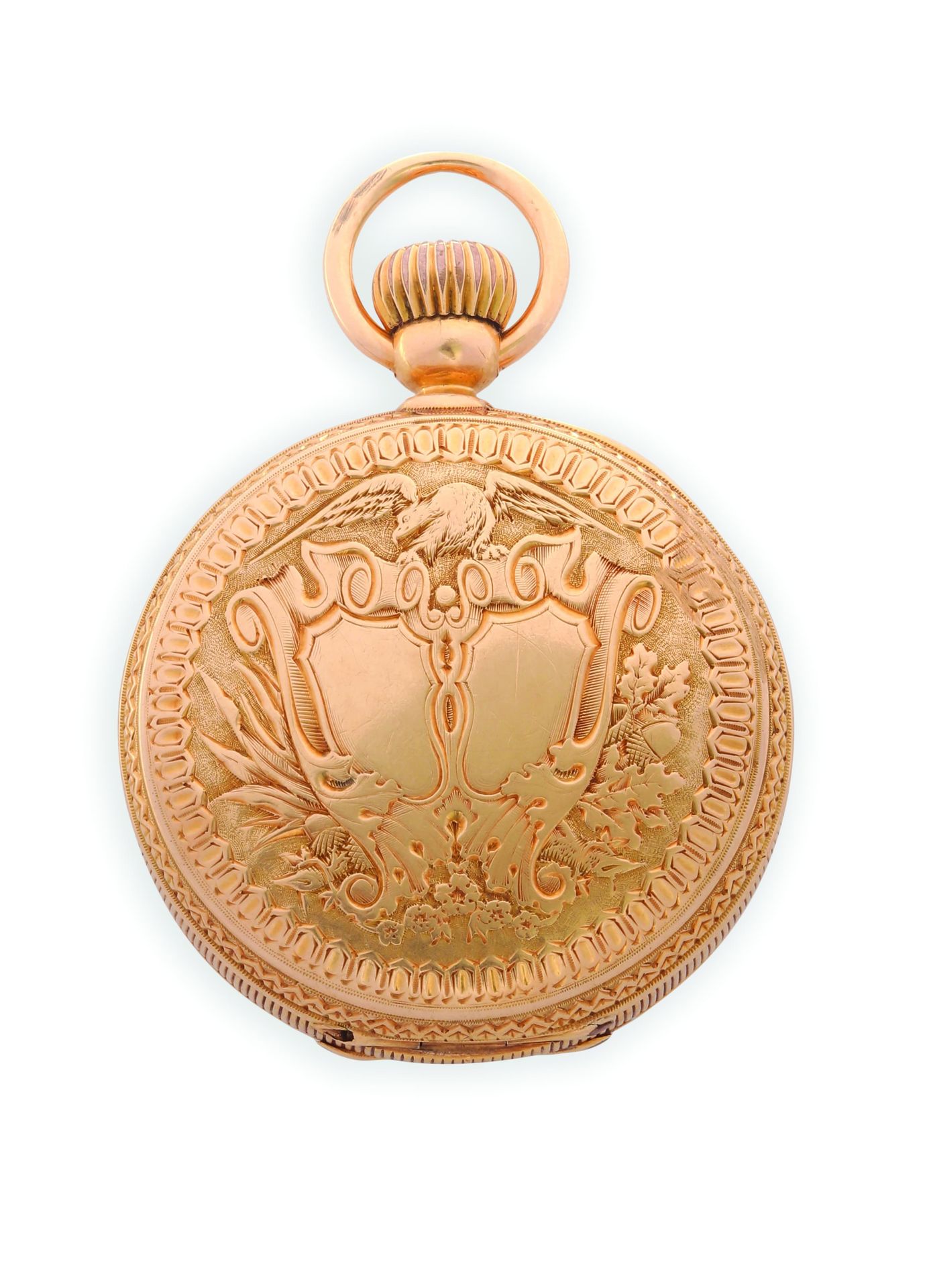ULYSSE NARDIN Reloj de bolsillo en oro amarillo de 18 quilates de 750 milésimas &hellip;