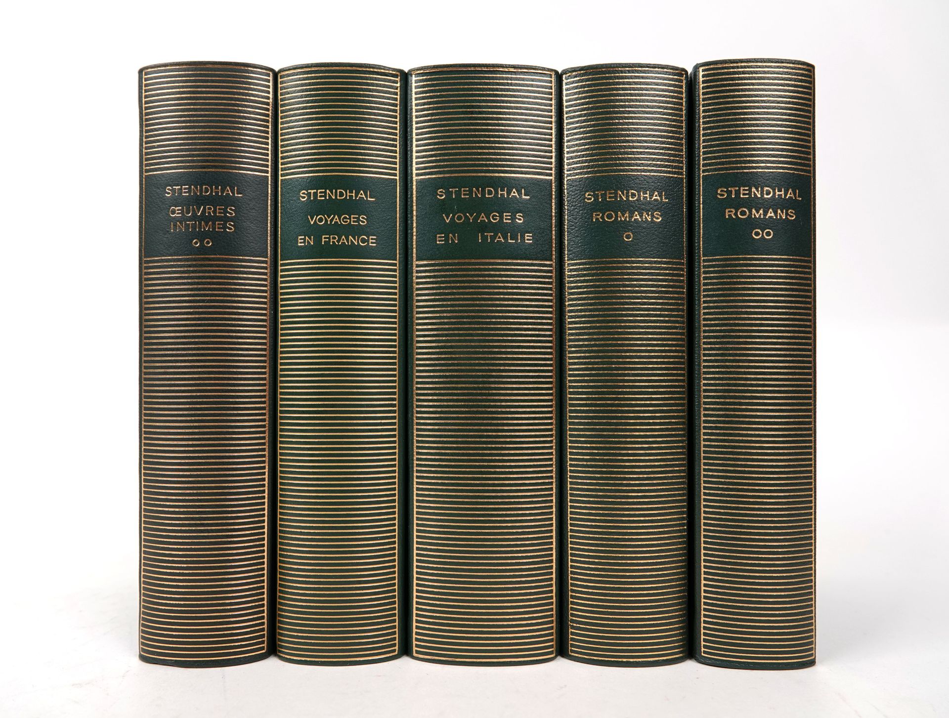 Null PLEÏADE - Zusammenstellung von 5 Bänden in 12 Bänden in weichem Verlagslede&hellip;