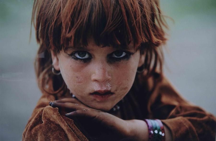 Reza Portrait d'une fillette afghane dans la zone tribale de Pashfounn, 2004 Tir&hellip;