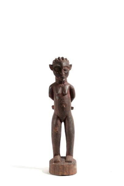 Null Re?publique de?mocradique du Congo, ethnie Yaka Statuette de jeune femme de&hellip;