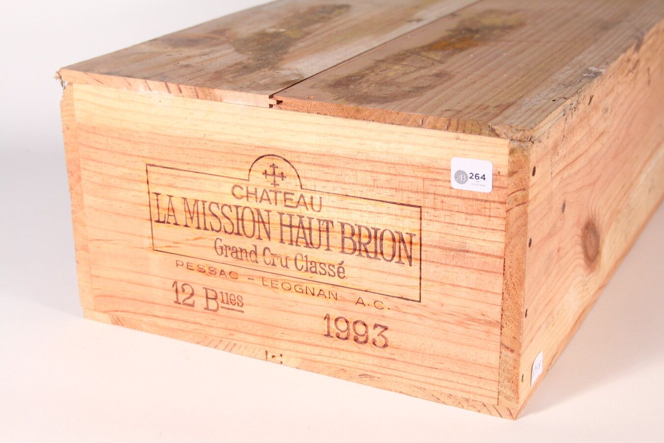 Null 1993年--奥比昂酒庄(Chateau La Mission Haut Brion)

佩萨克-雷奥良红葡萄酒 - 12瓶