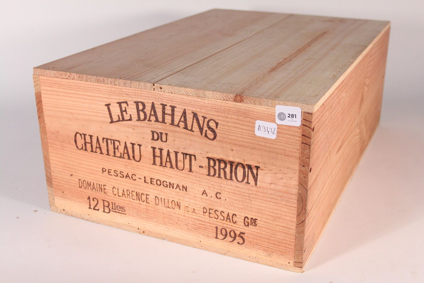 Null 1995 - Bahans Haut Brion

Pessac-Léognan Rouge - 12 blles