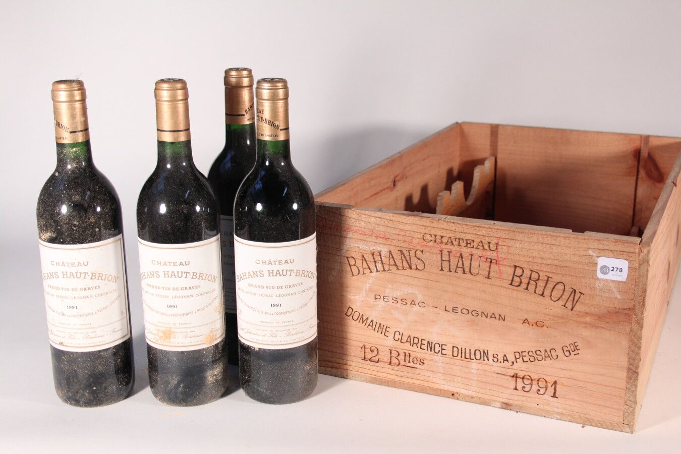 Null 1991年--巴扬-奥比昂

佩萨克-雷奥良红葡萄酒 - 6瓶