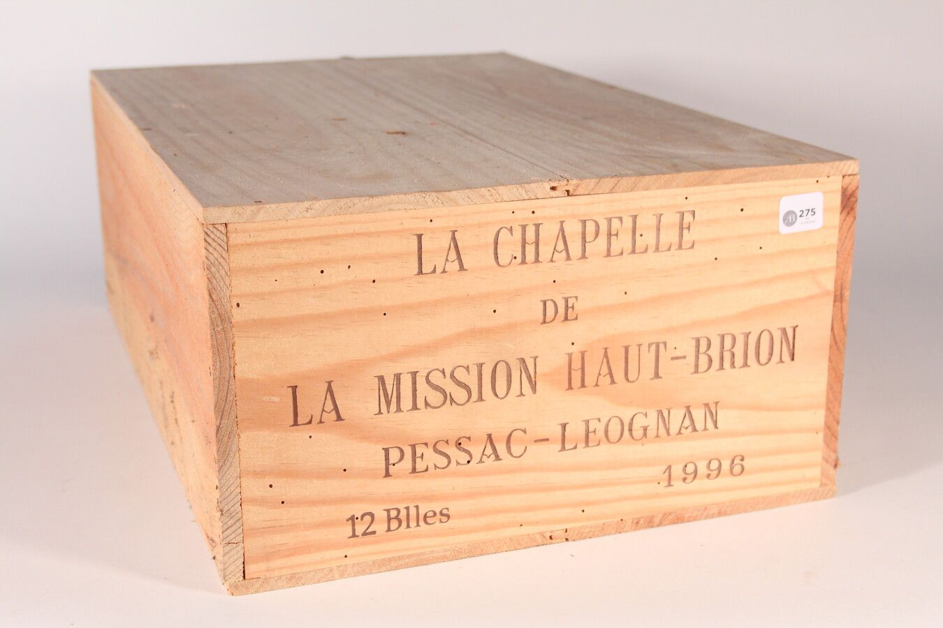 Null 1996 - La Chapelle de la Mission Haut Brion

Pessac-Léognan Red - 12 bottle&hellip;