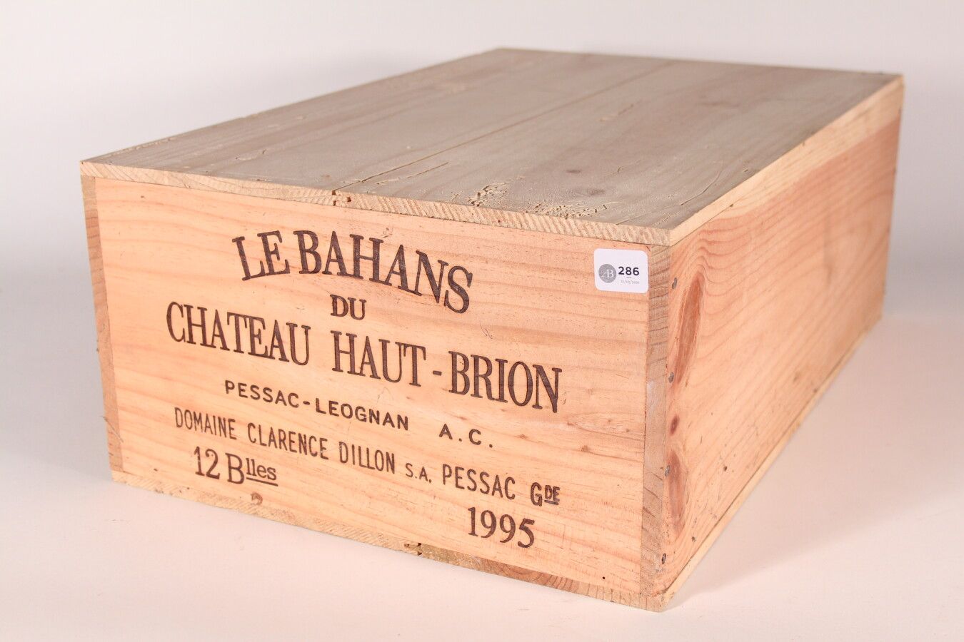 Null 1995 - Bahans Haut Brion

Pessac-Léognan Rouge - 12 blles