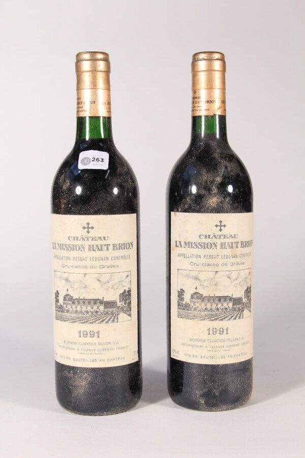 Null 1991年--奥比昂酒庄(Chateau La Mission Haut Brion)

佩萨克-雷奥良红葡萄酒 - 2瓶