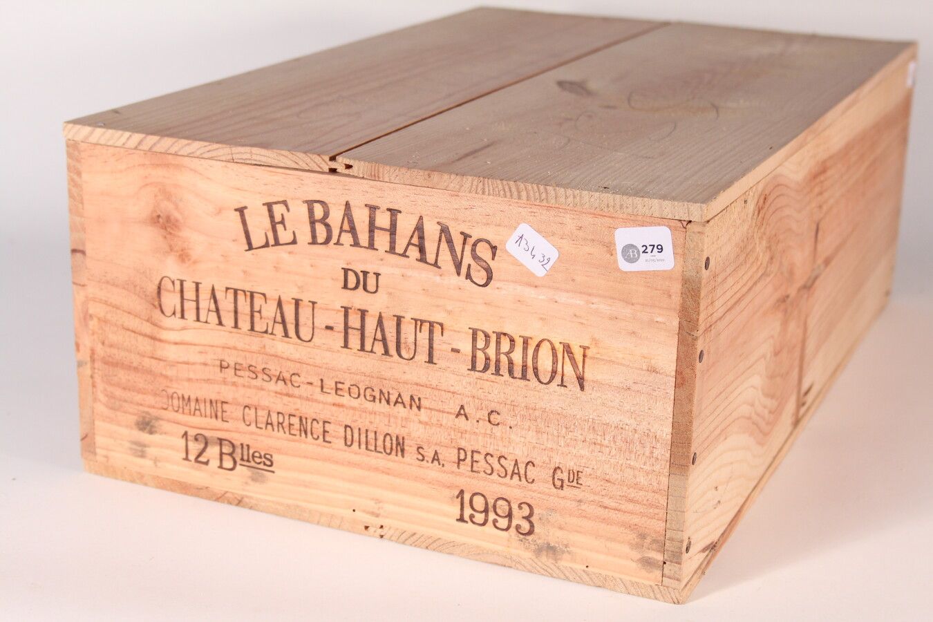 Null 1993 - Bahans Haut Brion

Pessac-Léognan Rouge - 12 blles