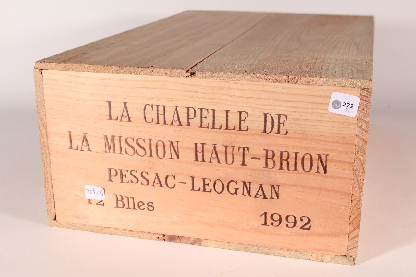 Null 1992 - La Chapelle de la Mission Haut Brion

Pessac-Léognan Rosso - 12 bott&hellip;