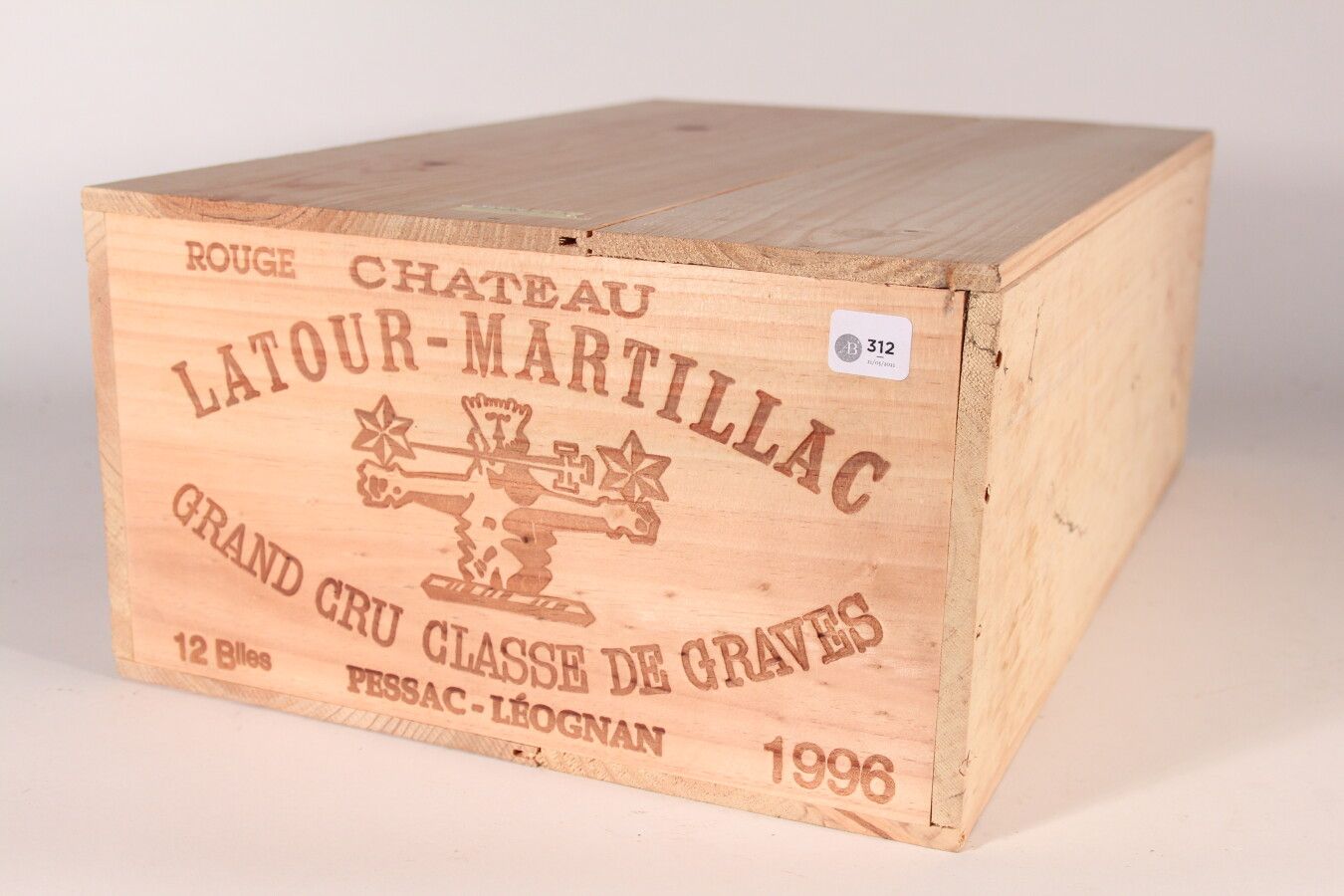 Null 1996 - Château Latour Martillac

Pessac-Léognan - 12 blles