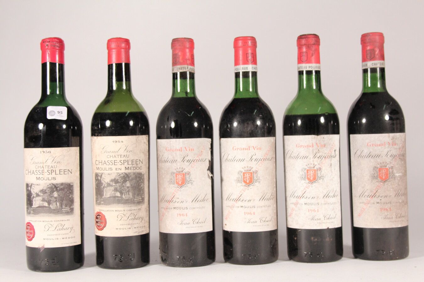 Null 1954 - Château Chasse-Spleen

Moulis - 1 blle (tiefliegend)

1956 - Château&hellip;