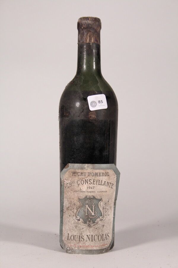 Null 1947 - Château La Conseillante

Pomerol - 1 bottle (low legt)