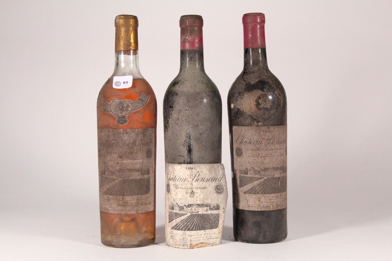 Null 1949 - Château Bouscaut

Graves "Bl" - 2 blles (di cui 1 è giusto)

1947 - &hellip;