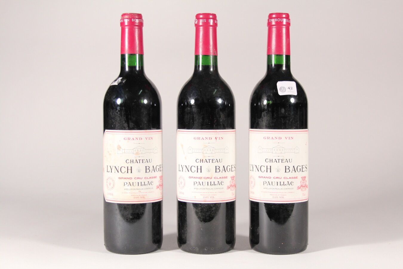 Null 1996 - Château Lynch Bages

Pauillac Rouge - 3 blles