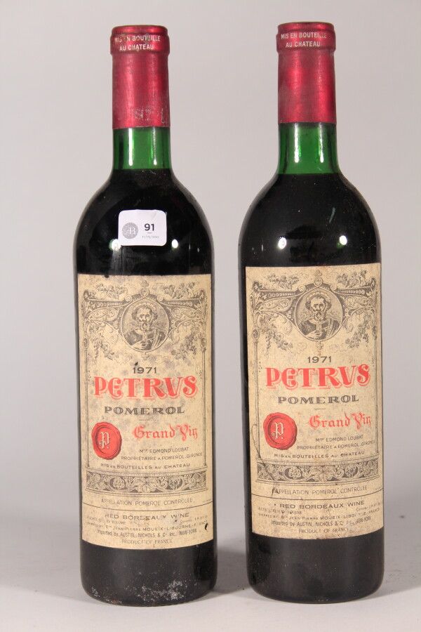 Null 1971 - Petrus

Pomerol - 2 bottles