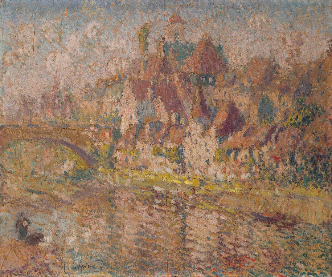 Null Joseph LÉPINE (1867-1943)

Village sur la rivière : Argentat (Corrèze)

Hui&hellip;