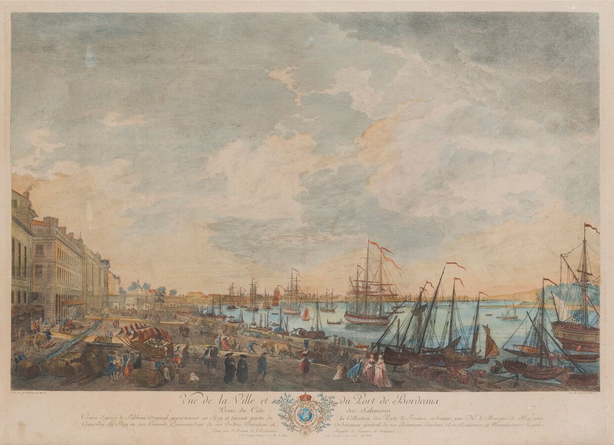 Null D'après Joseph VERNET (1714-1789)

Vue de la ville et du Port de Bordeaux

&hellip;