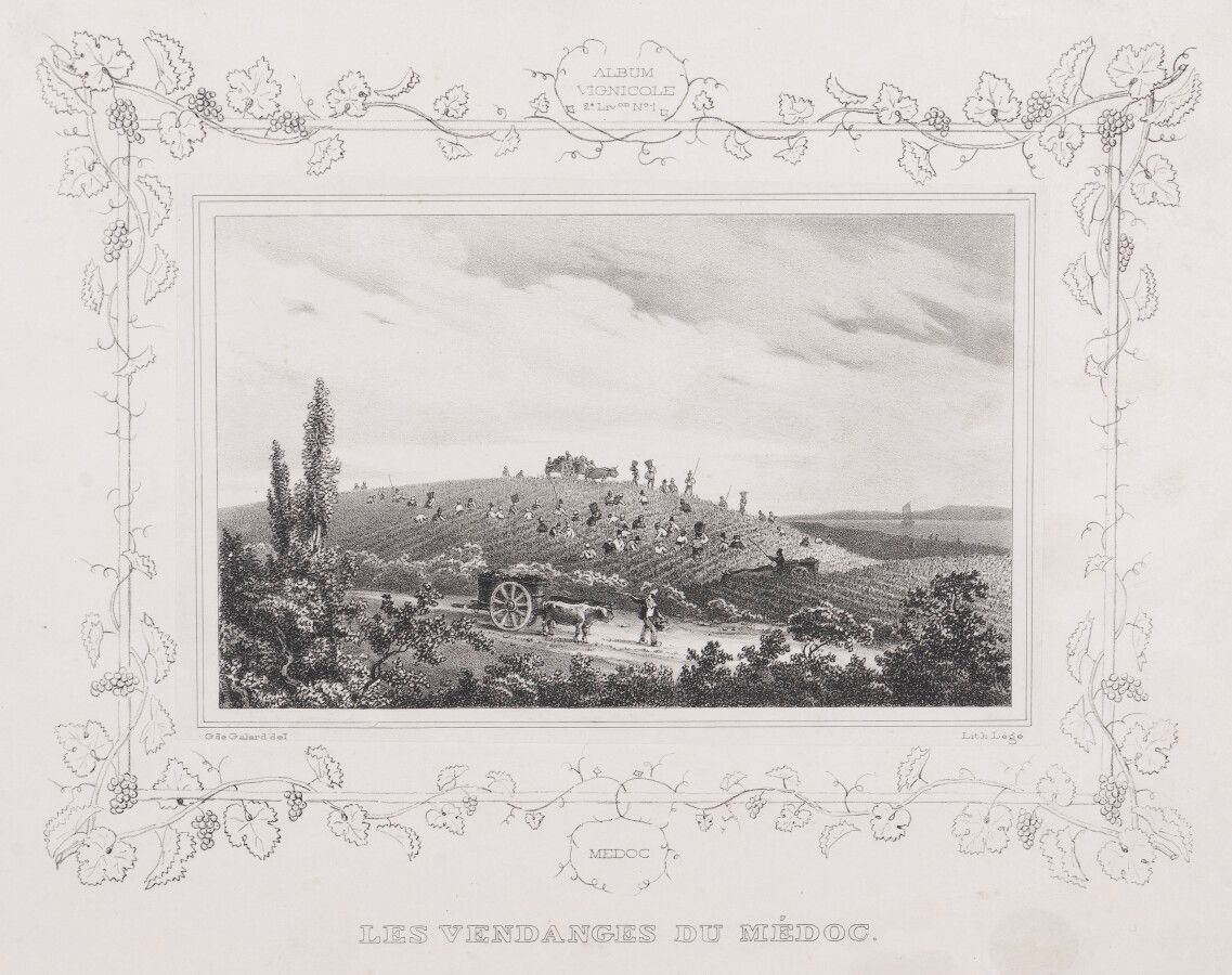 Null Gustave de GALARD (L'Isle-Bouzon, Gers, 1779 - Bordeaux, 1841)

et ses coll&hellip;