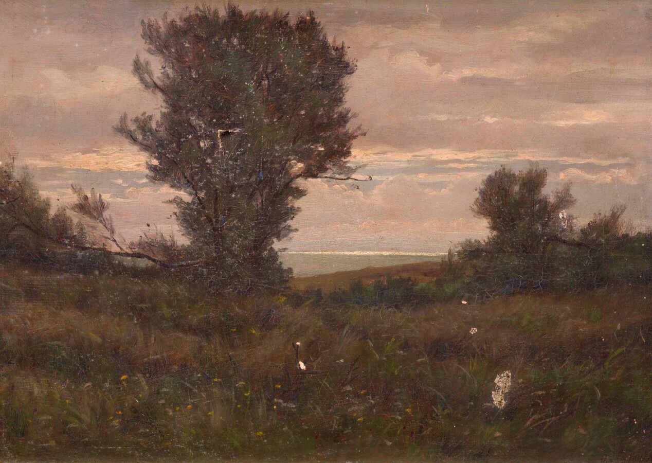 Null Alfred DE LA ROCCA (1855-1919)

Au-dessus de la mer

Huile sur toile signée&hellip;