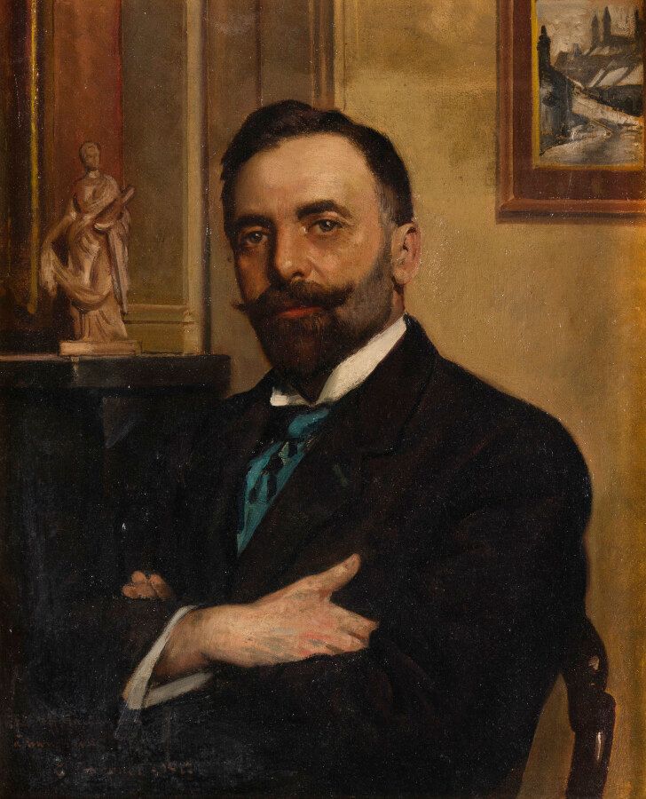 Null 
Émile BRUNET (1869-1943)





Portrait d'homme, 1917





Huile sur toile &hellip;