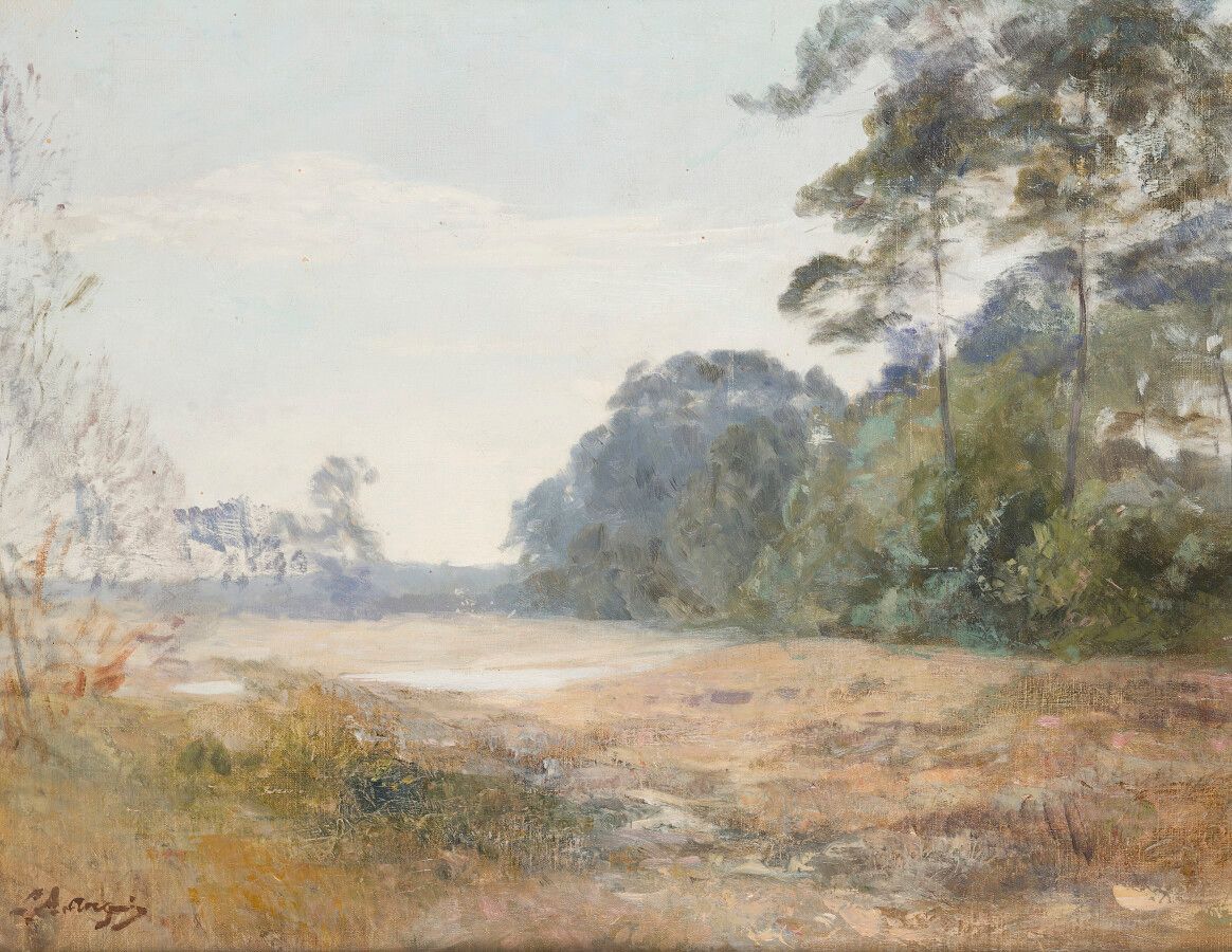 Null Louis-Augustin AUGUIN (1824-1903)

Paysage du Verdon, 1897

Huile sur toile&hellip;