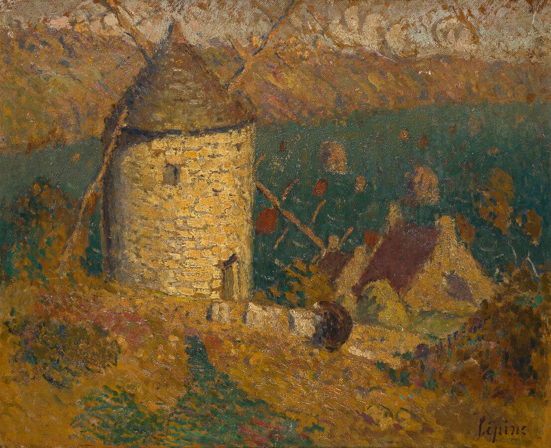 Null Joseph LÉPINE (1867-1943)

Moulin sur la mer (Finistère)

Huile sur carton,&hellip;