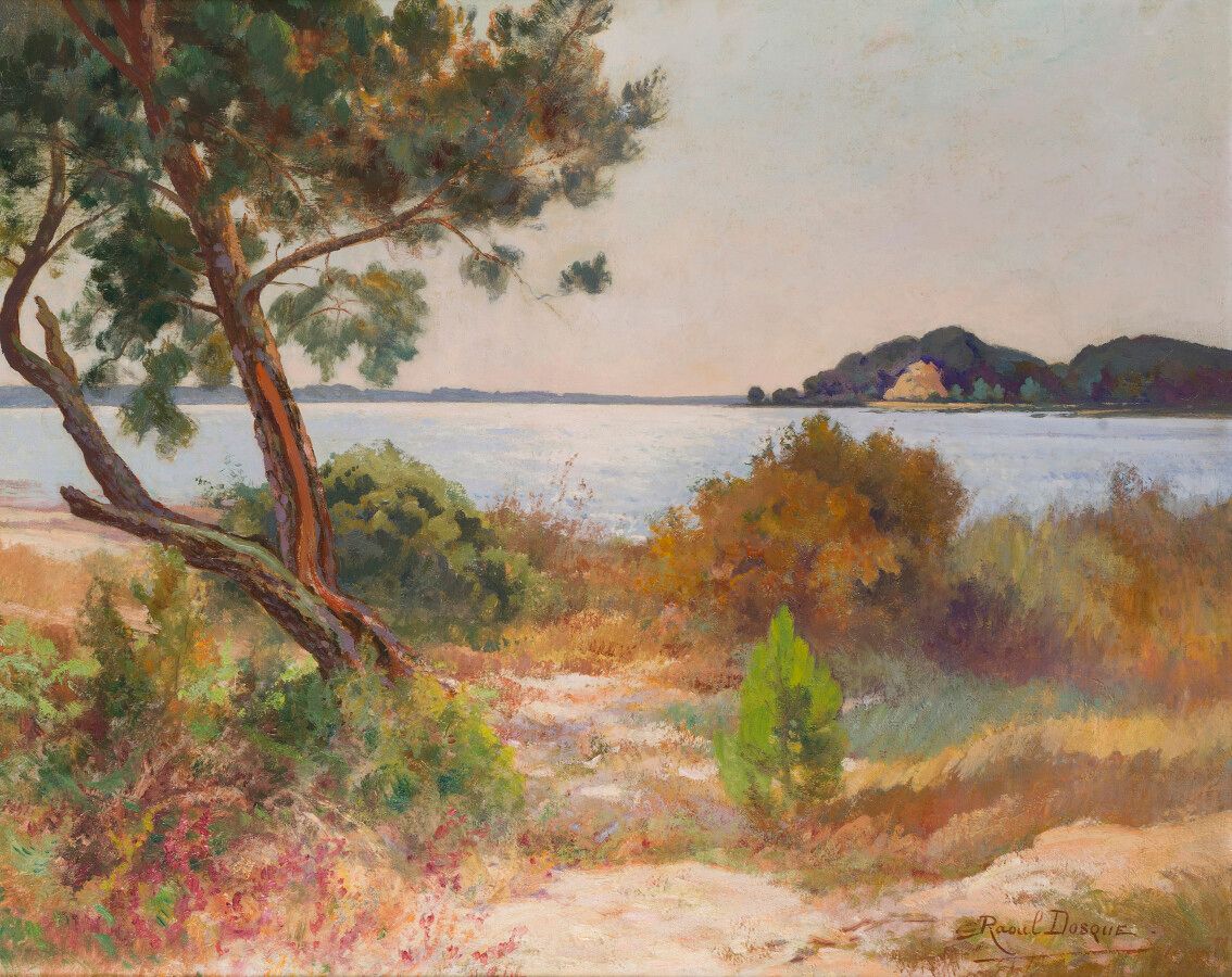 Null Raoul DOSQUE (1860-1937)

L'étang de Lacanau

Huile sur toile signée en bas&hellip;
